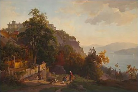 Feeding the Chickens by the River