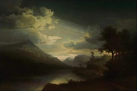 Landscape in Moonlight (Kuutamomaisema)